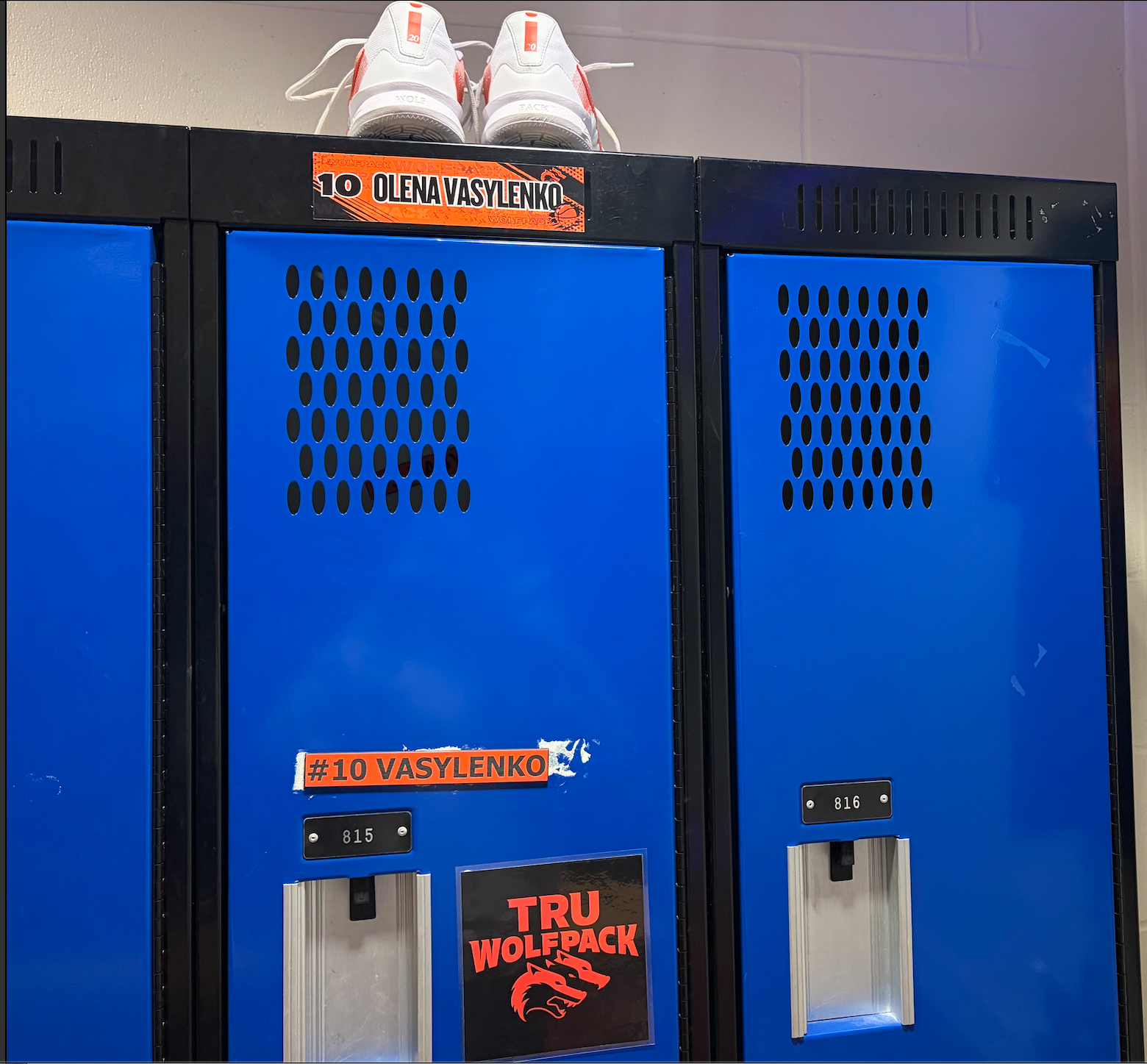 Vasylenko's locker. Colby Konig, 2026.